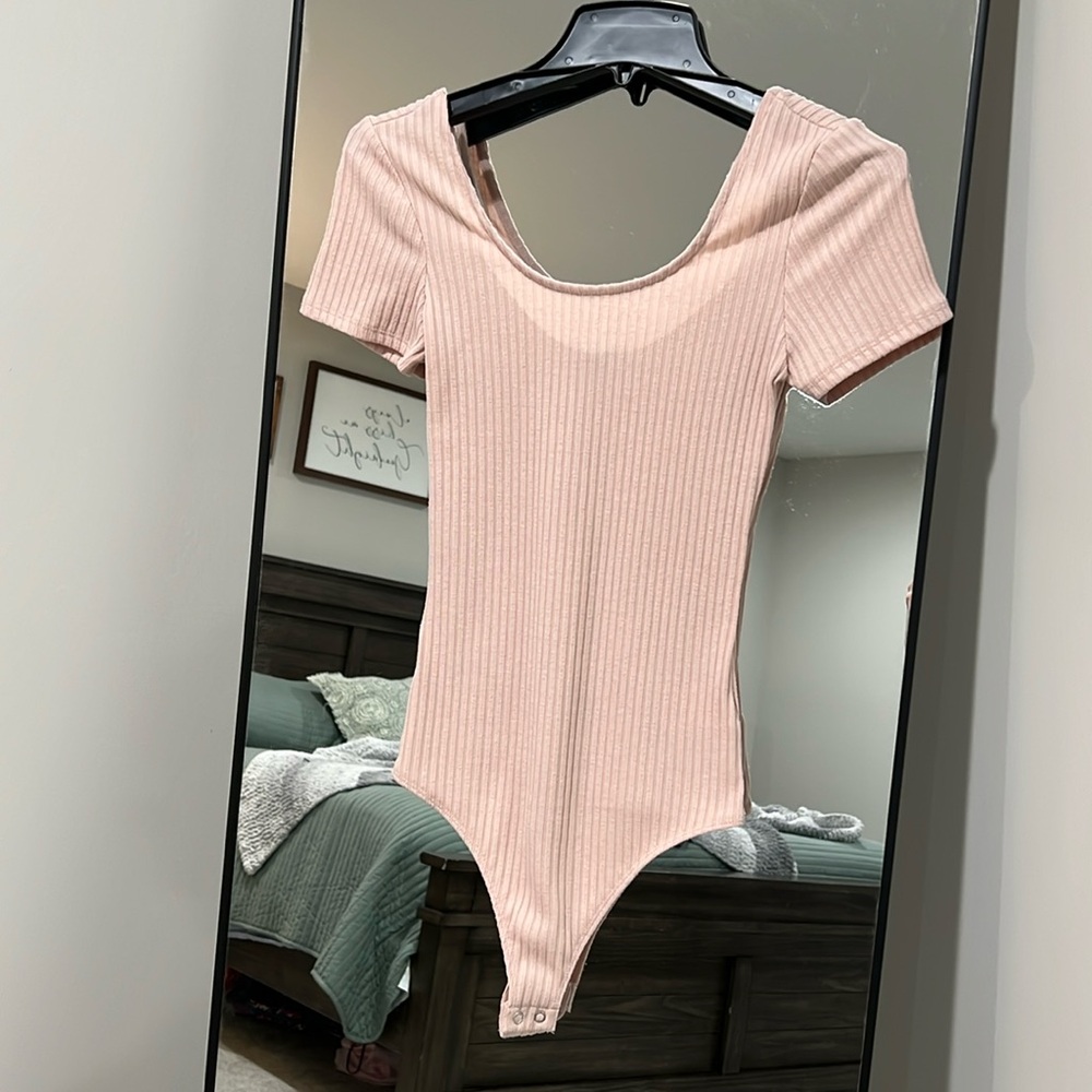 Express: Size Small, Pink Bodysuit